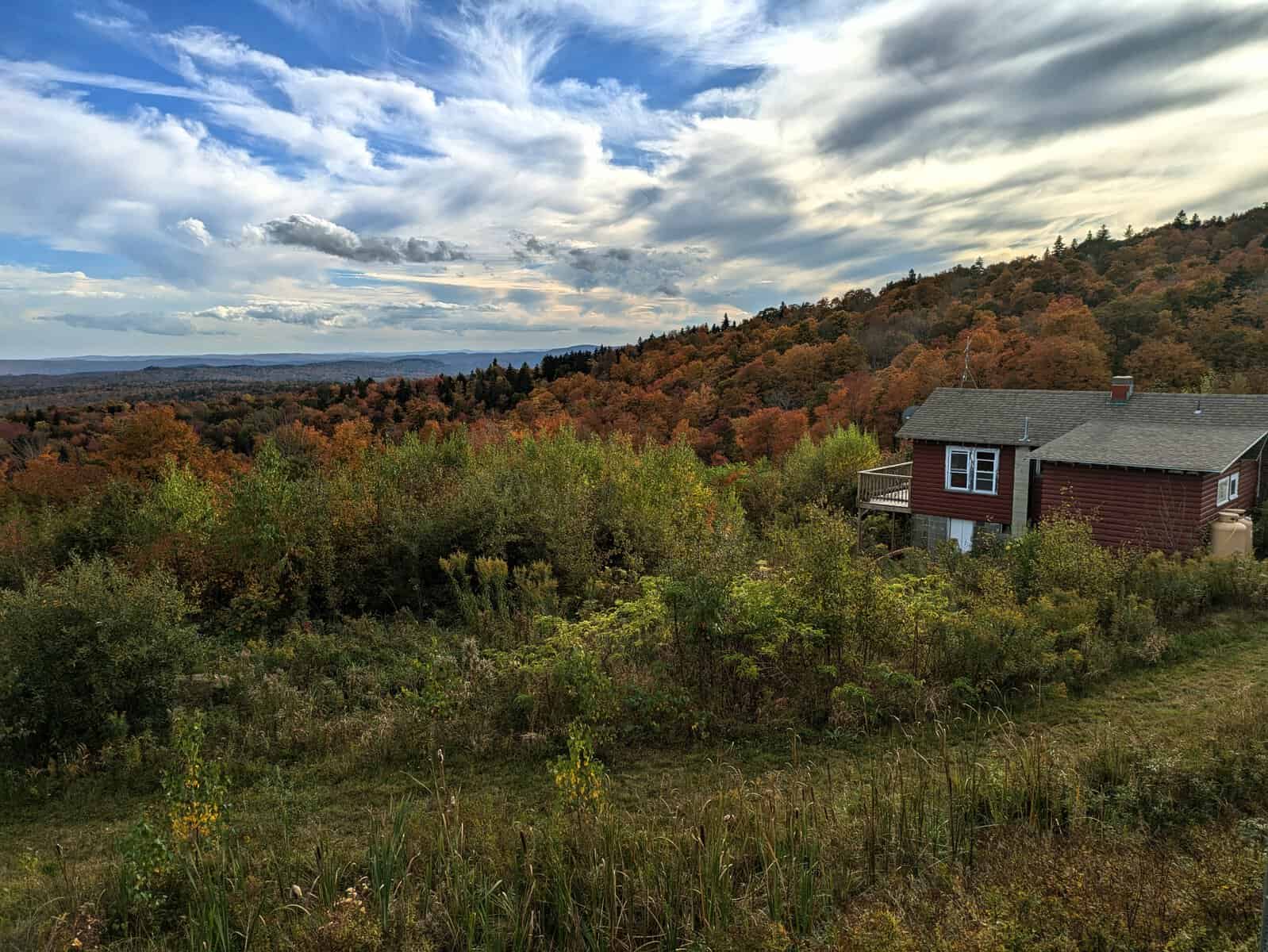 Driving the Molly Starks Trail (Rt 9), VT