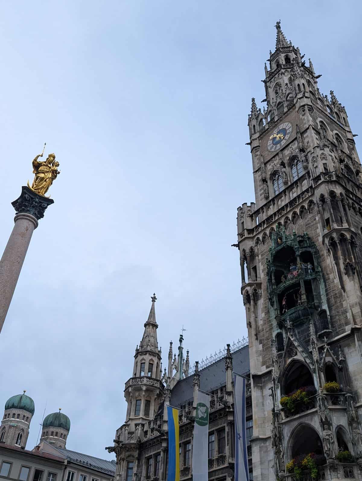 Wandering around the Old City of Munich, Germany